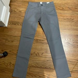 Men’s Gray Skinny Fit Khakis Size 29/32